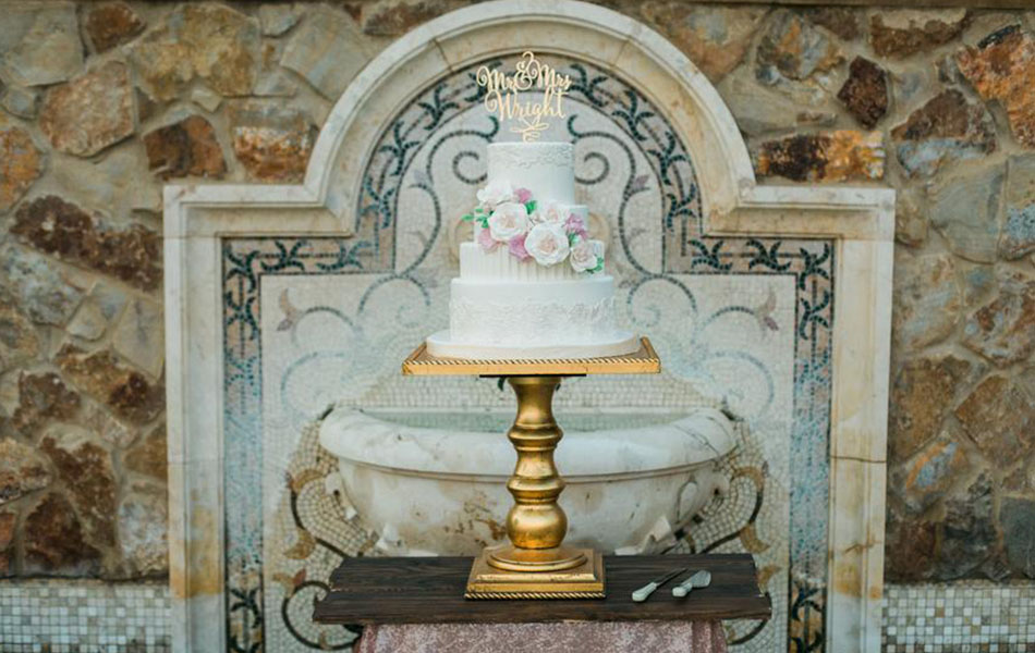 Bella Collina Wedding Cake
