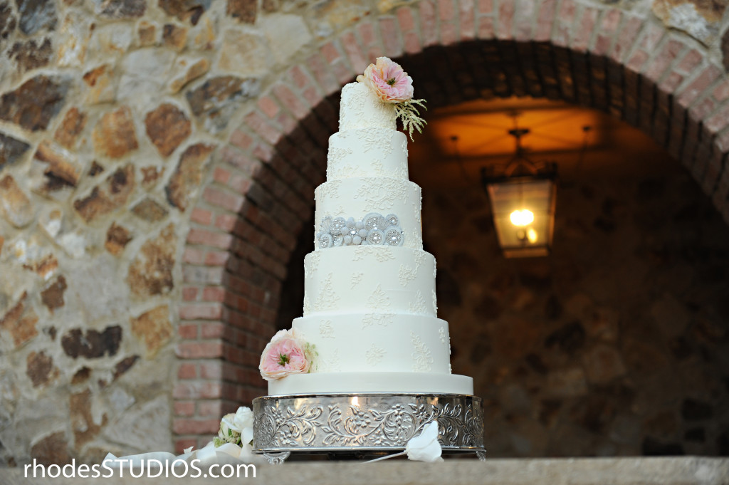 Jeweled Wedding Cake 
