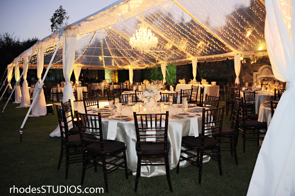 Clear Tent Wedding Reception 