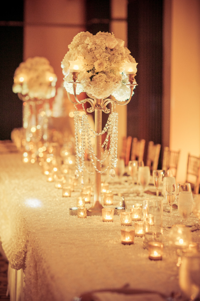 Glitzy wedding 