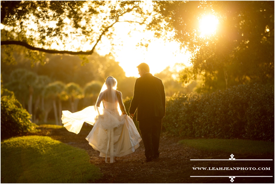 sunset wedding pictures 