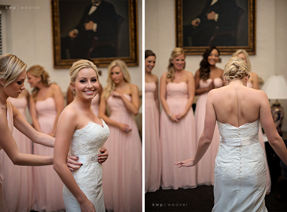 blush bridesmaid dresses 