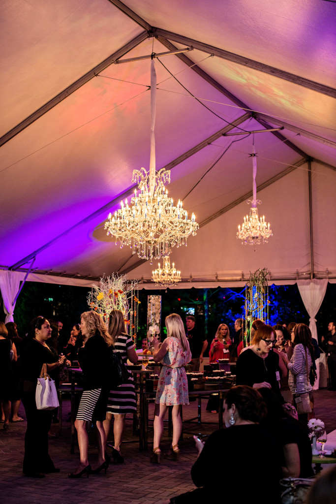 tent wedding chandelier 