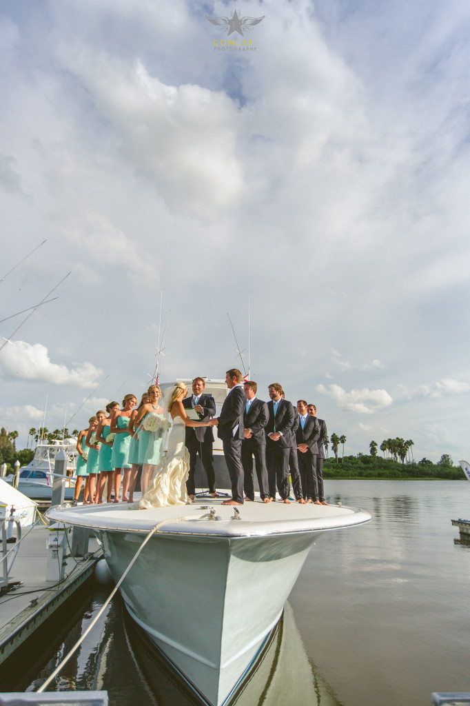 boat wedding 