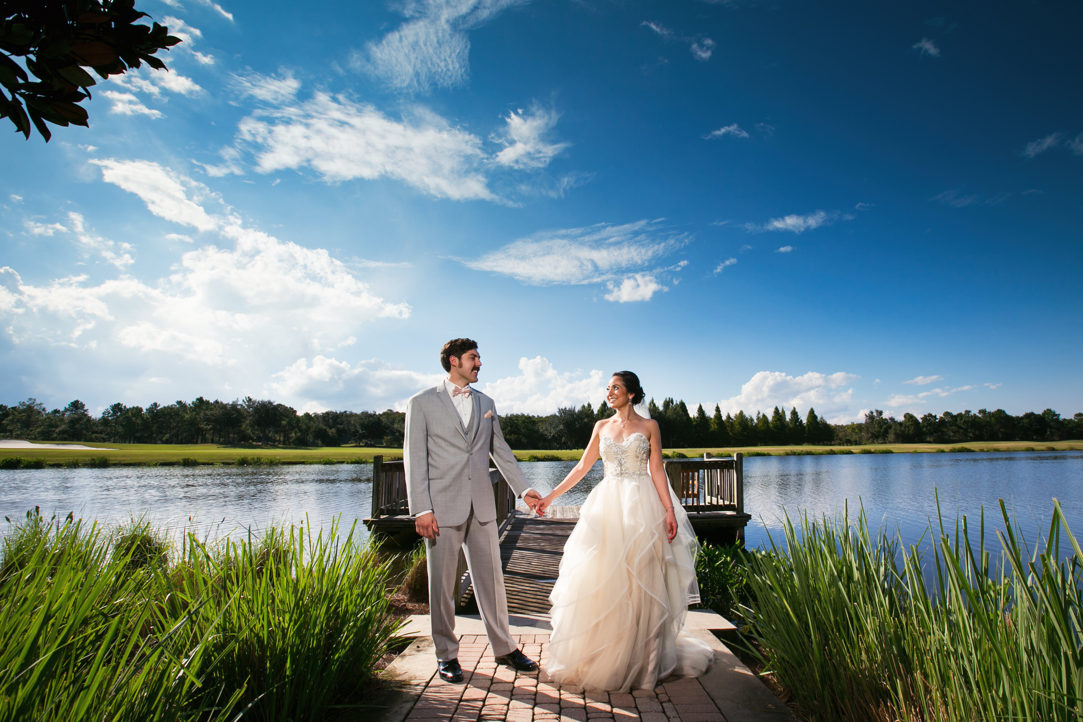 Colorful Ritz Carlton Wedding 