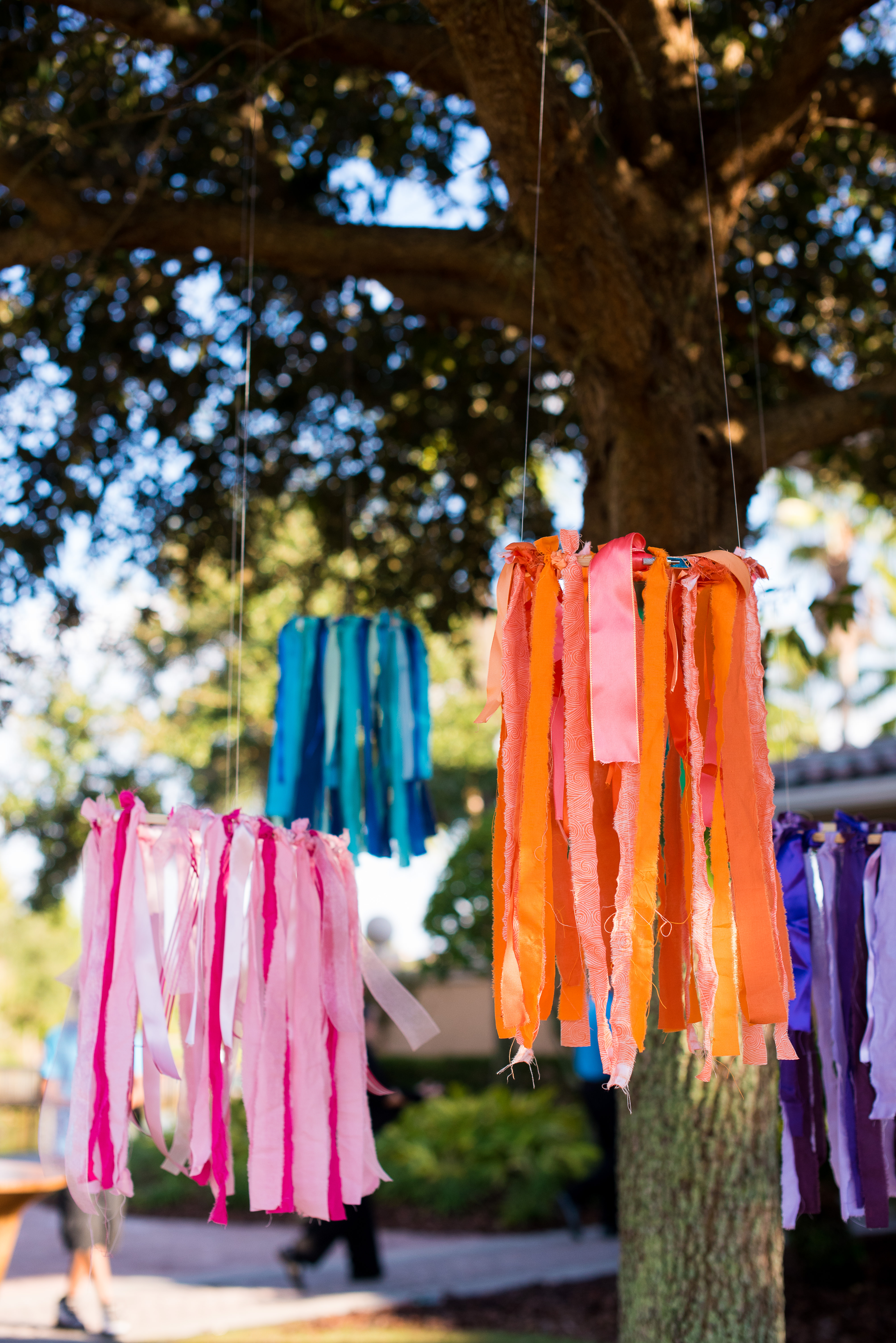 ribbon wedding details 