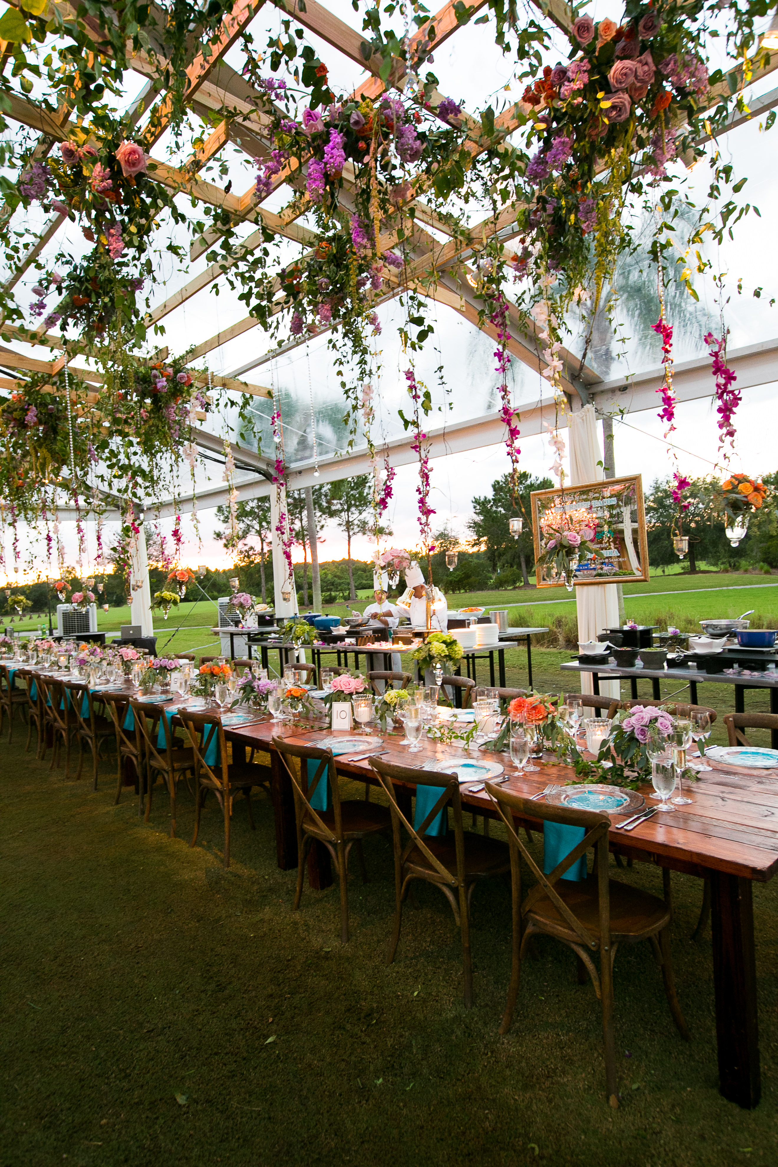 garden spring wedding 