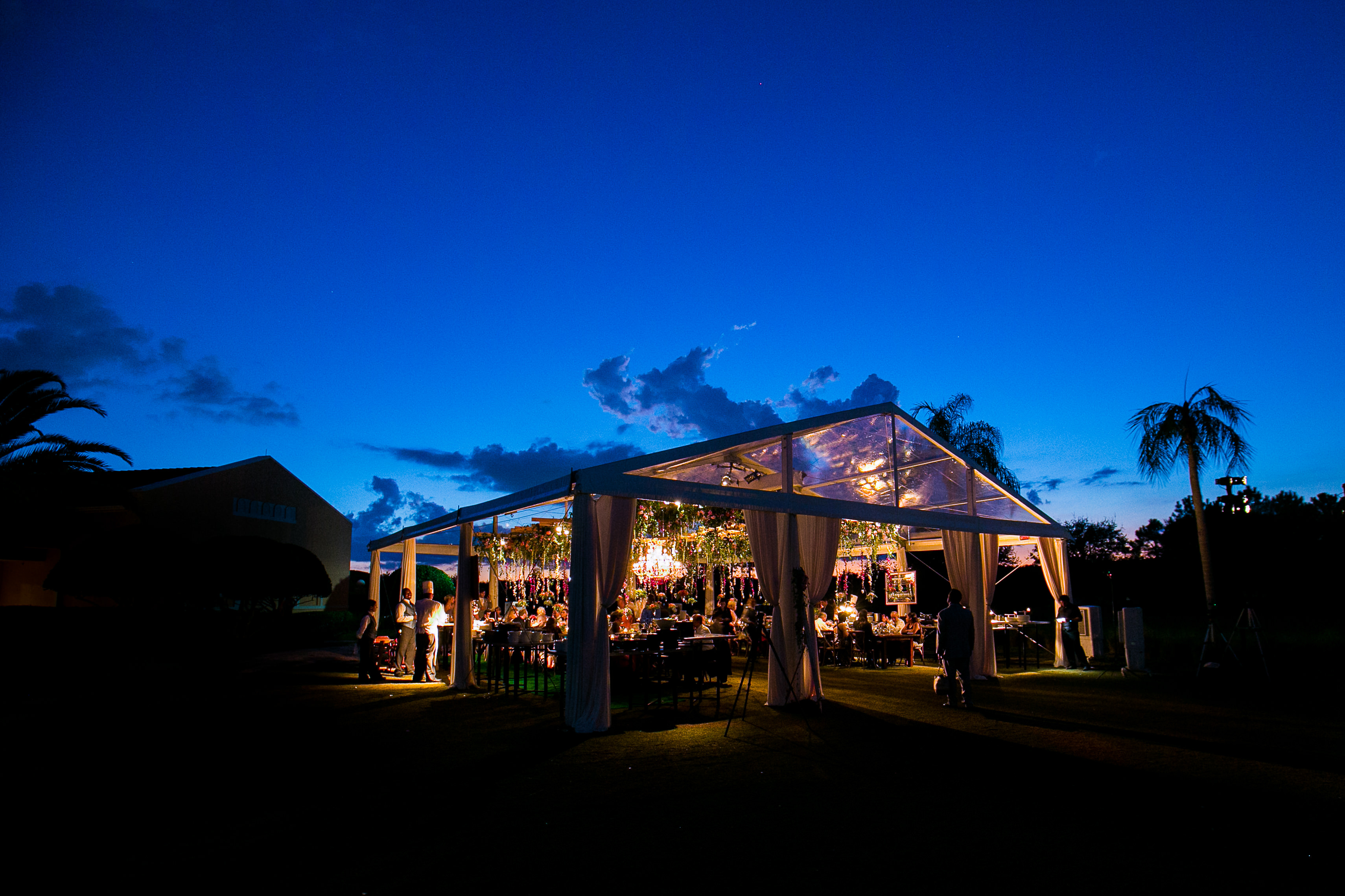 tented wedding reception 