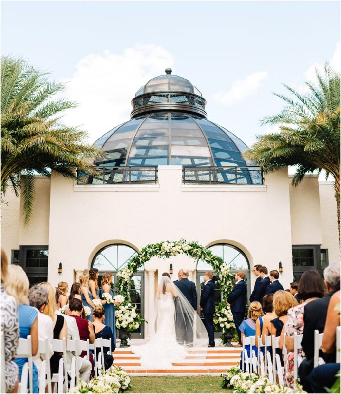 Alfond Inn wedding ceremony 