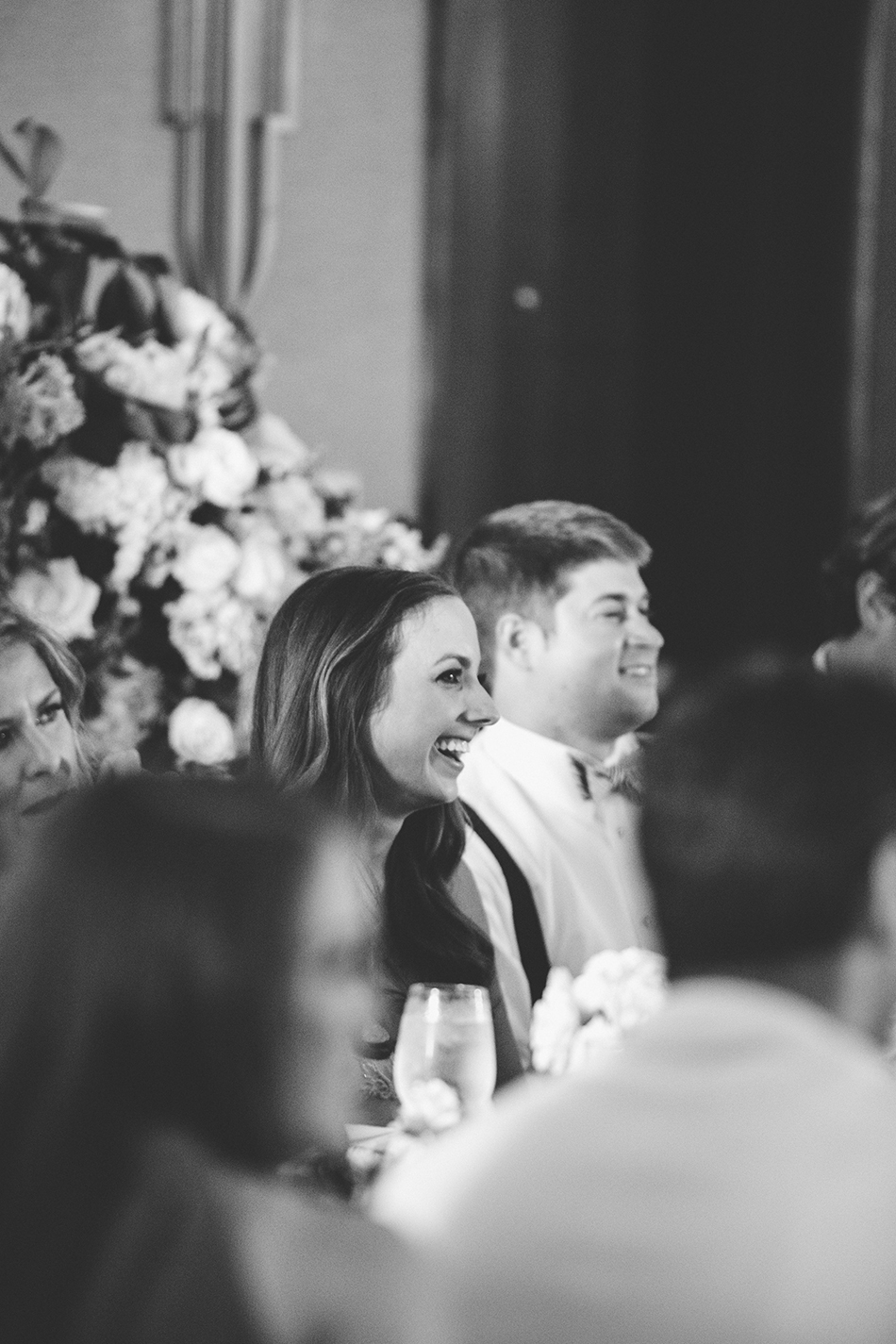 bride and groom toasts