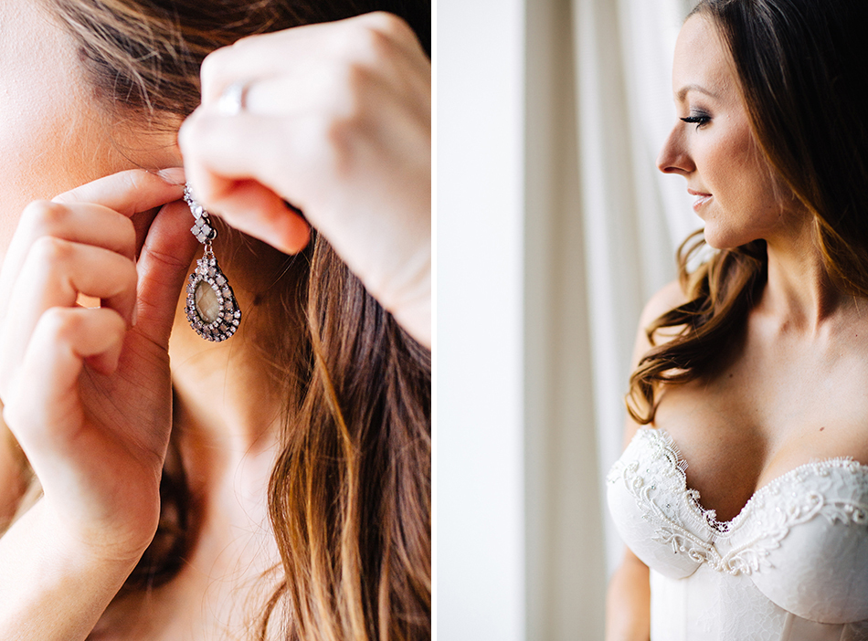 bride getting ready 