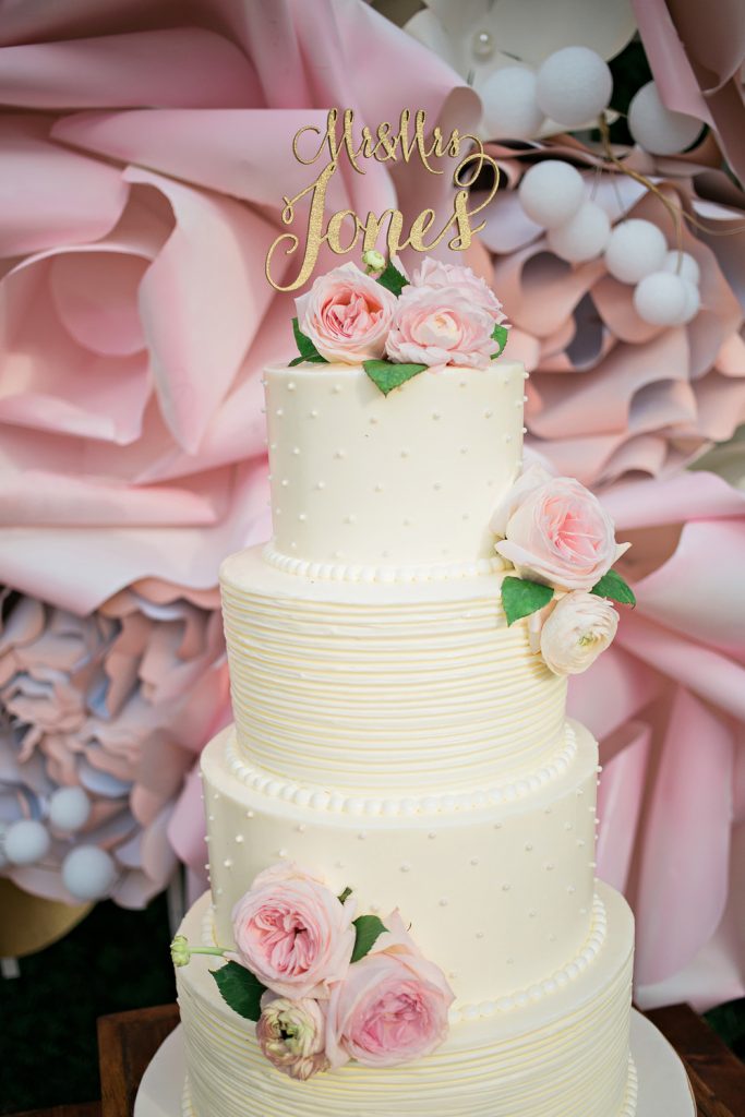 Wedding Cake Backdrop 