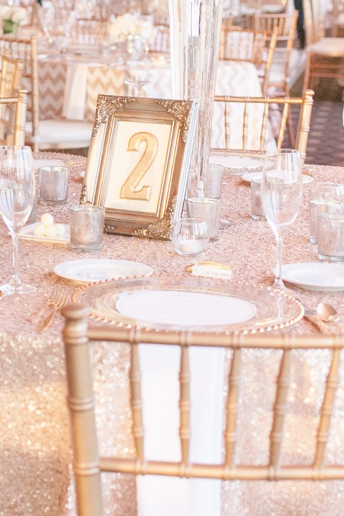 Citrus Club Wedding | Champagne & Glitter Details | Orlando Wedding Designer 