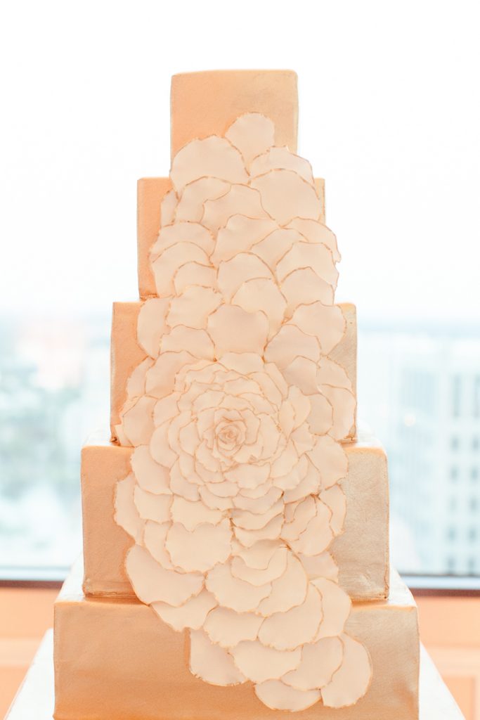 Luxury Wedding CakeAATR Wedding Orlando Wedding Planner