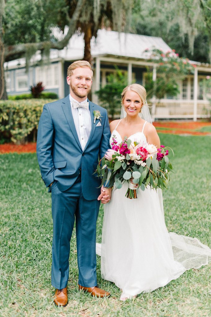 Bride & Groom First Look Orlando Wedding Planner 