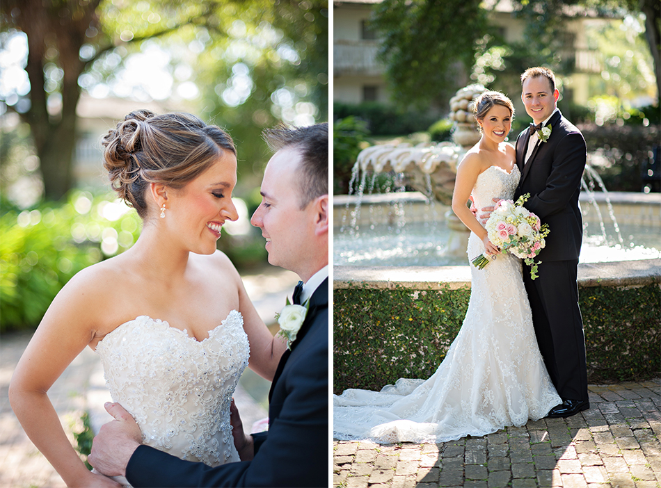 Gold and Blush Casa Feliz Wedding | Andrea & Ben | Winter Park, FL