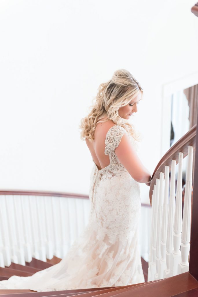 Bridal Portraits Staircase AATR Weddings An Affair to Remember Wedding Planner Orlando 