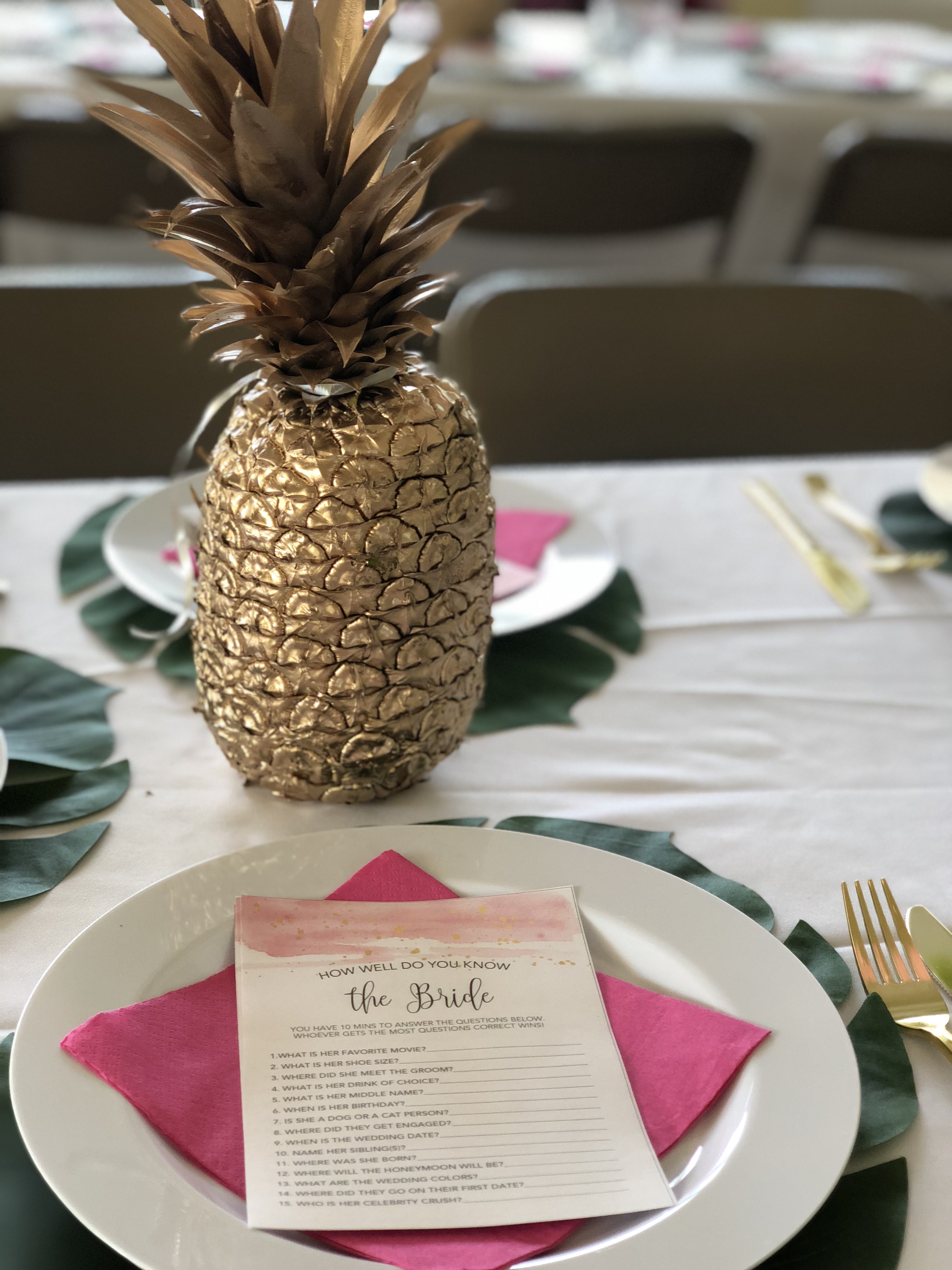 tropical bridal shower 